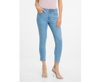 Světle modré dámské skinny fit džíny Světle modrá, 36