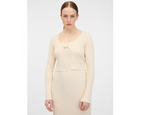 Béžový dámský kardigan Béžová, XL