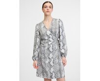 Černo-bílé dámské šaty Černá, 36