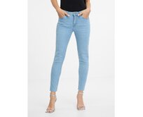 Světle modré dámské skinny fit džíny Světle modrá, 38