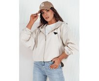Dámská bunda oversize CATRAL kávová Béžová, Univerzální