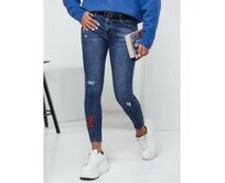 Dámské džínové kalhoty BUTTEROTO skinny Modrá, s28