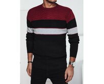 Pánský černý svetr Vícebarevný, XXL