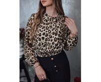 Dámská oversize halenka SAVANATOP v maskáčovém provedení Vícebarevný, Univerzální