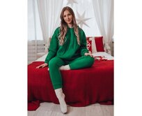 Dámská tepláková souprava KSENIIA PREMIUM zelená Zelená, L