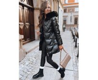 Dámská zimní bunda AUTUMN GLOW černá Černá, XL