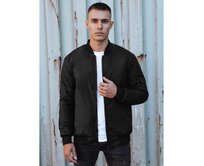 Pánská přechodová bunda bomber černá Černá, M