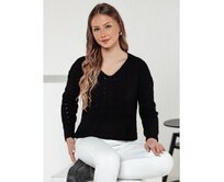 Dámský svetr MONAVIA černý Černá, Univerzální