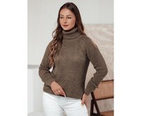 Dámský svetr GOLFIVA béžový Béžová, Univerzální