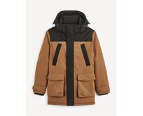 Bunda parka Cubicol Hnědá, S