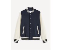 Bunda bomber Cuvarsity Modrá, M