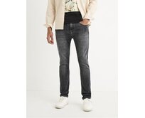 Celio Džíny C25 slim Toslouis25 Černá 36/32 Černá, 46/32