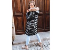 Dámský zimní kabát SOPHIA SNUGGLE černý Černá, XL