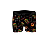 Pánské boxerky John Frank JFBD361 Černá, XL