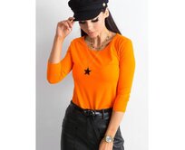 Dámská halenka MONA oranžová Oranžová, S