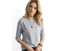 Dámská halenka APRIL šedá Šedá, XS
