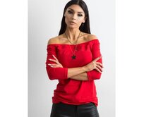Dámská halenka LIVE červená Červená, S
