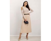 Dámská halenka NADIA hnědá Béžová, L/XL