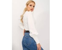 Dámská halenka Lauren RUE PARIS ecru Ecru, XL