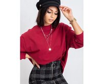 Dámská mikina TWIST bordó Kaštanová, L/XL