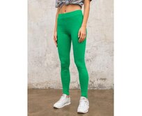 Dámské legíny BASIC zelené Zelená, S