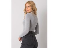 Dámská halenka Cassie RUE PARIS Šedá Šedá, XL