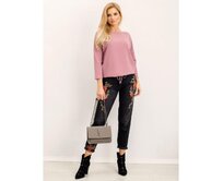 Dámská halenka FIONA špinavě růžová Růžová, S