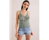 Dámský top Paradise RUE PARIS mátové Mátová, one size S/M