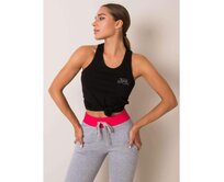 Dámský top od Sophie FOR FITNESS černý Černá, XS