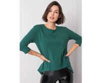 Dámská halenka LEXY tmavě zelená Tmavě zelená, S