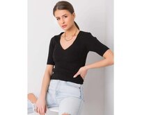 Dámská halenka Elianna RUE PARIS černá Černá, Univerzální