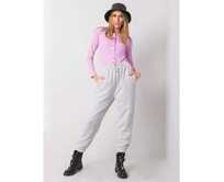 Dámské tepláky Anette ME šedé Šedá, L