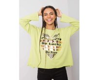 Dámská halenka s dlouhým rukávem MIRIANA světle zelená Žlutá, Univerzální