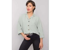 Dámská košile Mayra RUE PARIS mátově zelená Mátová, M