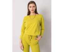 Dámská halenka FIONA světle zelená Žlutá, XL