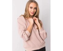 Dámská mikina Hattie DON'T KNOW ME béžová Béžová, XL