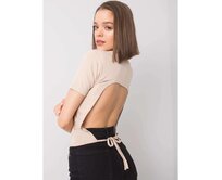 Dámská halenka Pixie RUE PARIS béžová Béžová, S