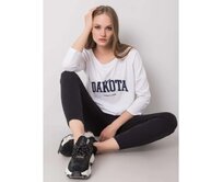 Dámská halenka s potiskem Rosita RUE PARIS bílá Bílá, S