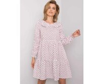 Dámské šaty pruhované Rori RUE PARIS červenobílé Vícebarevný, L