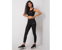 Dámský komplet Sue FOR FITNESS černé Černá, S