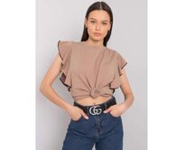 Dámská halenka VANESIA tmavě béžová Vícebarevný, Univerzální
