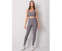 Dámská souprava sportovní Katerine RUE PARIS šedá Šedá, M