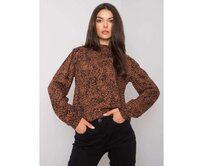 Dámská halenka Roya FRESH MADE hnědá Hnědá, XS