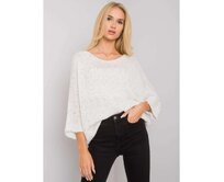 Dámský svetr oversize Cilles OCH BELLA ecru Ecru, Univerzální