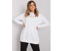 Dámská tunika s nápisem Bradenton RUE PARIS bílá Bílá, L/XL