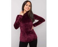 Dámská halenka s rolákem MILLAU bordó Kaštanová, L/XL