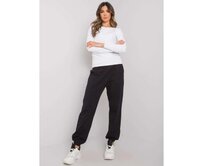 Dámský komplet Atalaya RUE PARIS černobílý Vícebarevný, L/XL