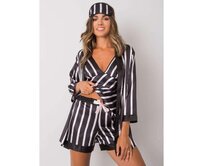 Dámská souprava na spaní pruhovaná UJANI černá Vícebarevný, L