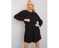 Dámské šaty oversize Kelbi RUE PARIS černé Černá, S/M