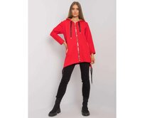 Dámská mikina s kapucí NARISSA červená Červená, L/XL